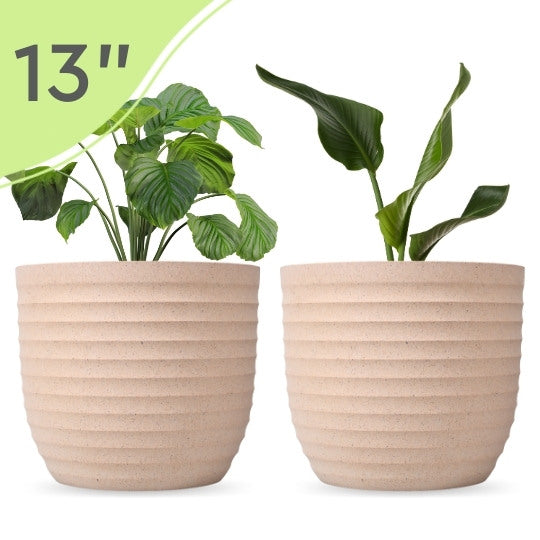 Eco Planter – 6 inch (Off White)